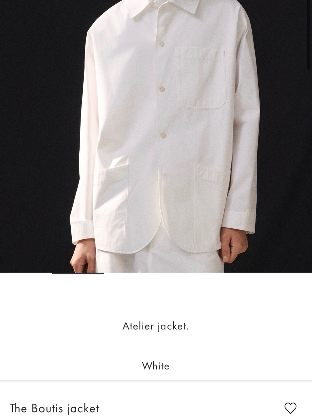 Jacquemus Cream-White Atelier Jacket